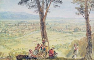 Rome from Monte Mario, c.1818