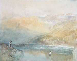 On the Mosell, near Traben Trarabach, c.1841