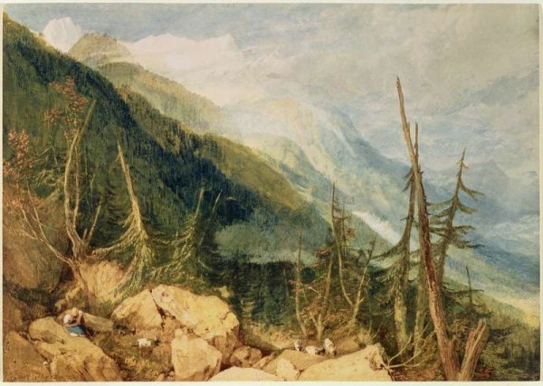 The Valley of Chamonix, 1800