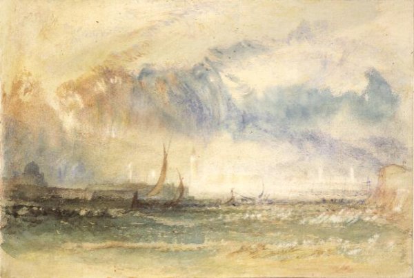 Storm at Sunset, Venice, c.1840