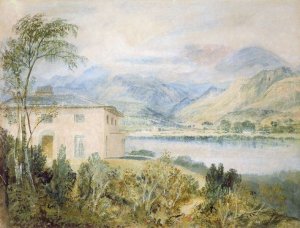 Tent Lodge, by Coniston Water, 1818