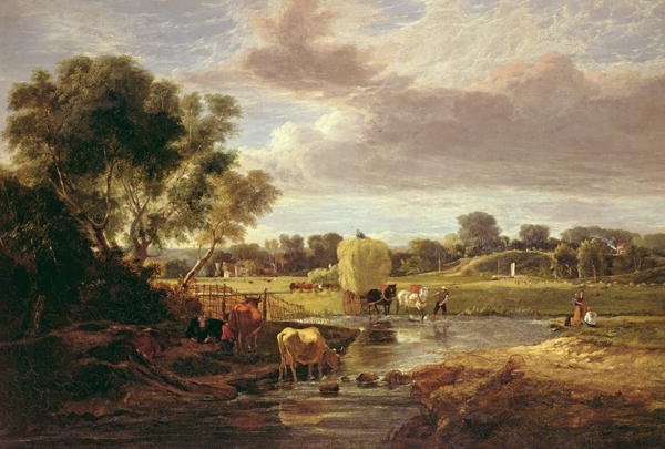 Trowse Meadows, Near Norwich, 1828