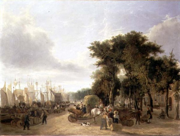 Yarmouth Quay, 1823