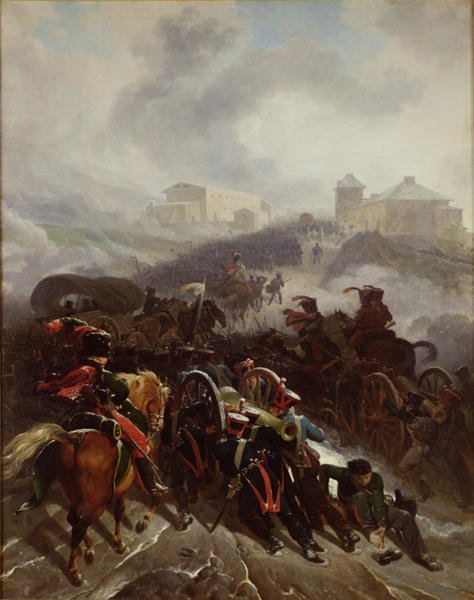 The French Army Crossing the Sierra de Guadarrama, Spain, December 1808, 1812