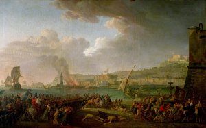 The French Army Entering Naples Under the Command of General Championnet 1762-1800 21st January 1799, 1799