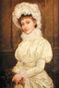 Portrait of Mrs Spencer Herapalt, nee Ada Oakes, 1880