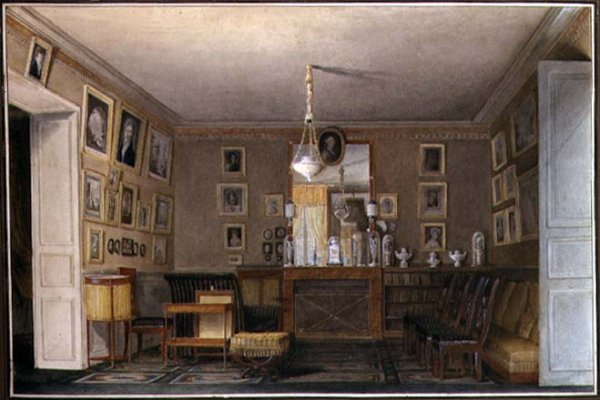 A Paris Connoisseurs Cabinet Room, c.1815