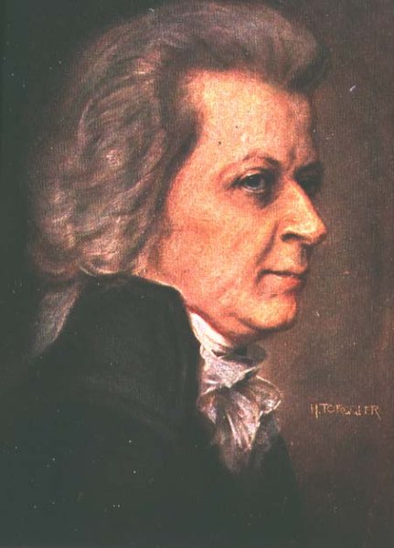 Wolfgang Amadeus Mozart 1756-91 pub. 1904