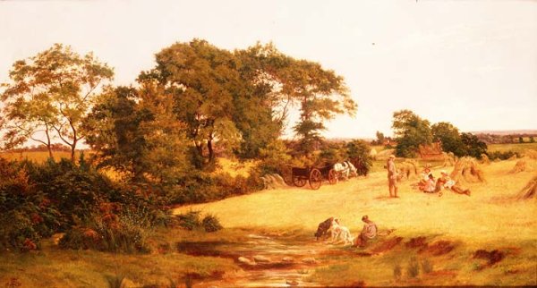 Cornfield in Essex, 1875