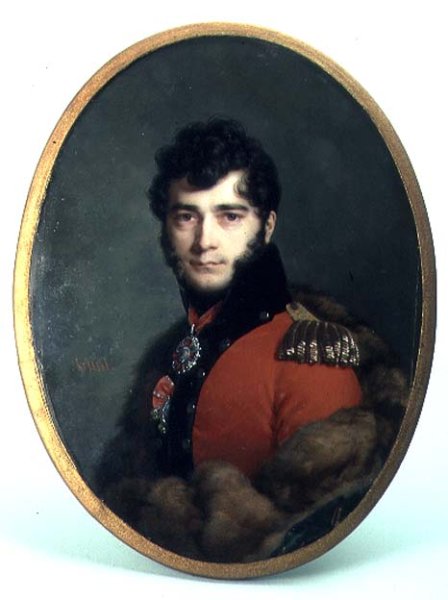 Portrait of a Man in a Red Uniform