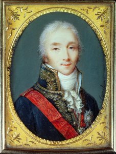 Miniature of Joseph Fouche 1759-1820 Duke of Otranto