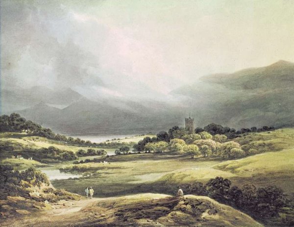 View of Dunloe Castle, Killarney, 1805