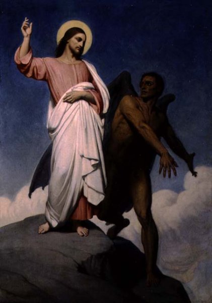 The Temptation of Christ, 1854