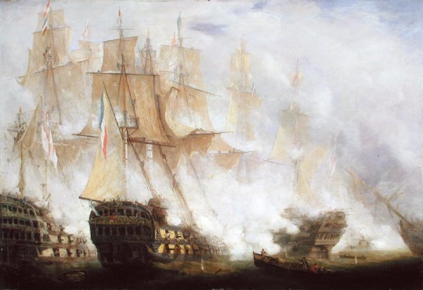 The Battle of Trafalgar, c.1841