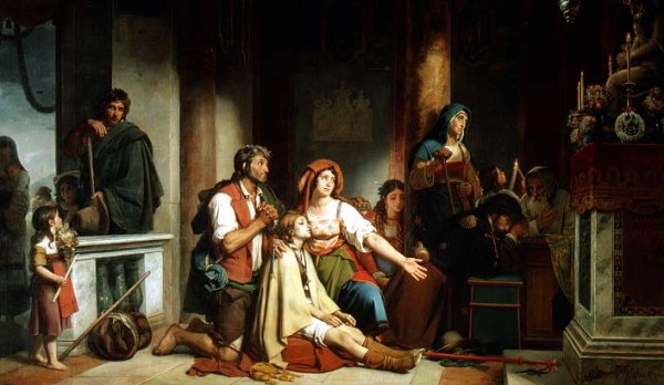 The Prayer to the Madonna, 1831