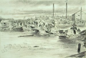 The Pei-Ho Bridge, August 1900