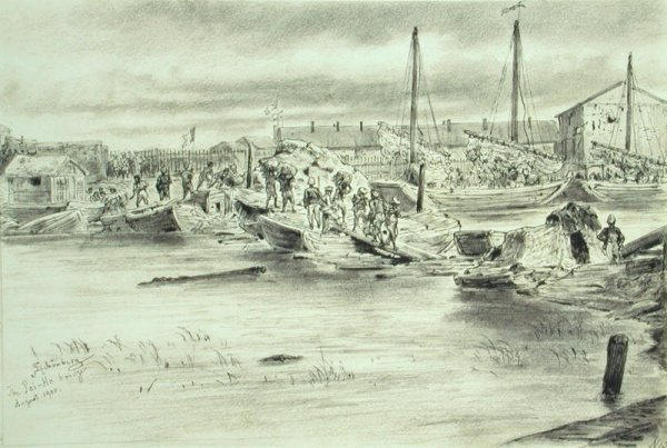 The Pei-Ho Bridge, August 1900