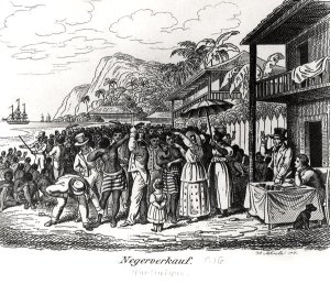 Slave Market in Martinique