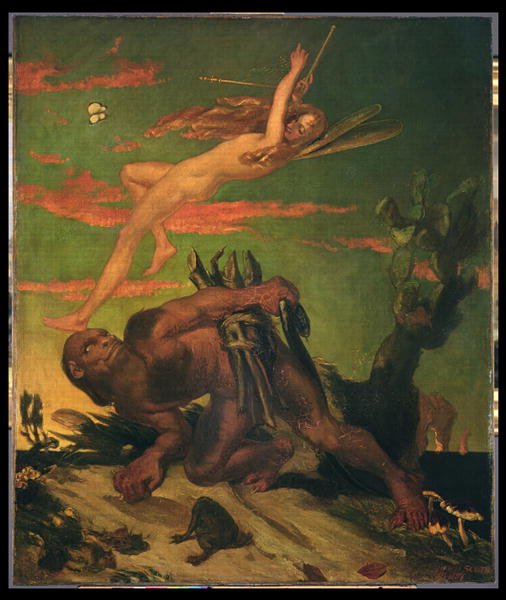 Ariel and Caliban, 1837