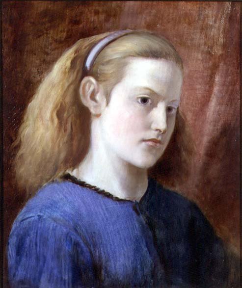 Portrait of a Girl in Blue