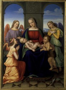 Madonna with Angels, 1823