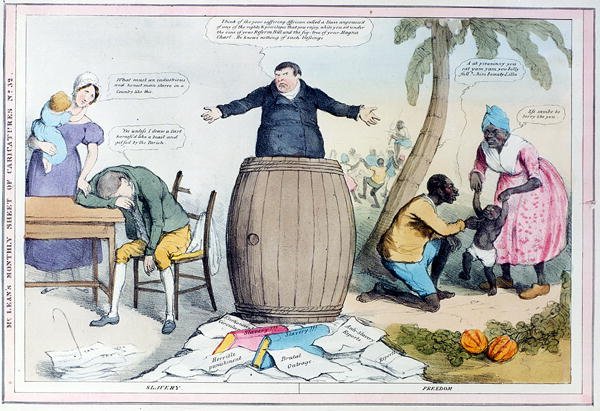 McCleans Monthly Sheet of Caricatures, Number 32, published c.1830