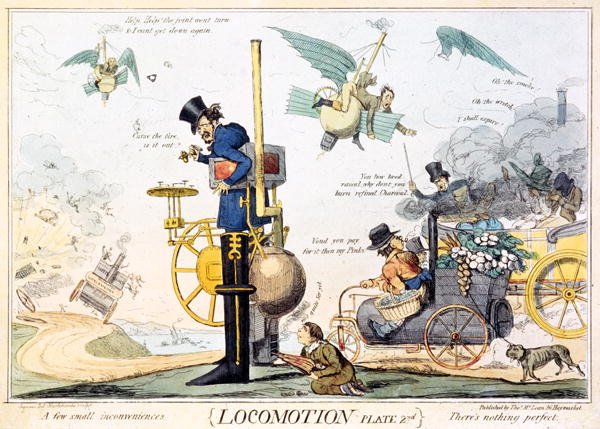 Locomotion, Plate 2nd, published by Thomas McLean, c.1835