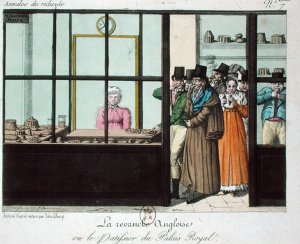 The English Revenge or, The Patisserie at the Palais Royal, c.1815