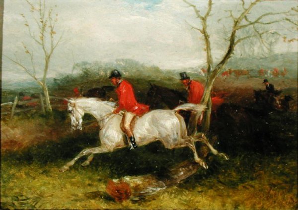 Foxhunting Coming to a Fence