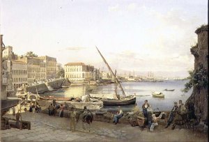 The Santa Lucia Embankment, Naples, c.1820