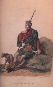 The Scotch Shepherd from Ackermanns World in Miniature