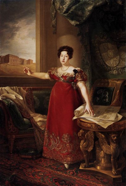 Queen Maria Isabel de Braganza 1829