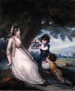 Innocent Captivation, engraved and pub. by Anthony Cardon 1772-1813, 1801