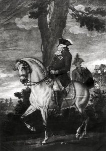 Equestrian Portrait of Frederick William II 1744-97 King of Prussia