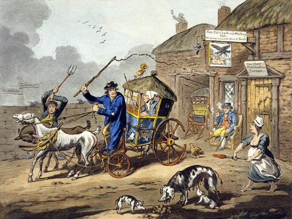 Posting in Ireland, 1805