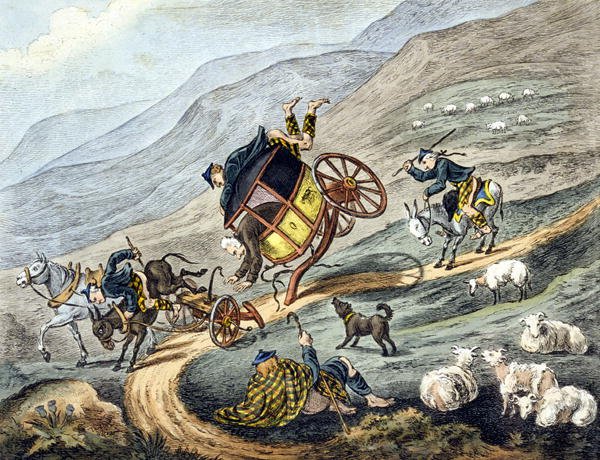 Posting in Scotland, 1805