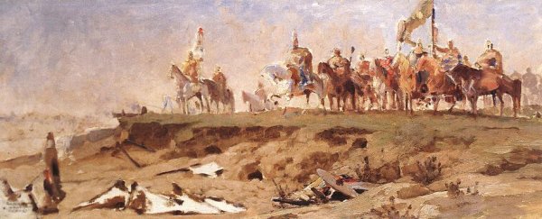 Conquest, first sketch 1891