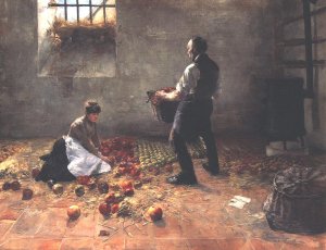 Gathering Apples c. 1885