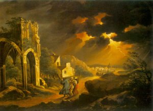 Storm at Night 1820s