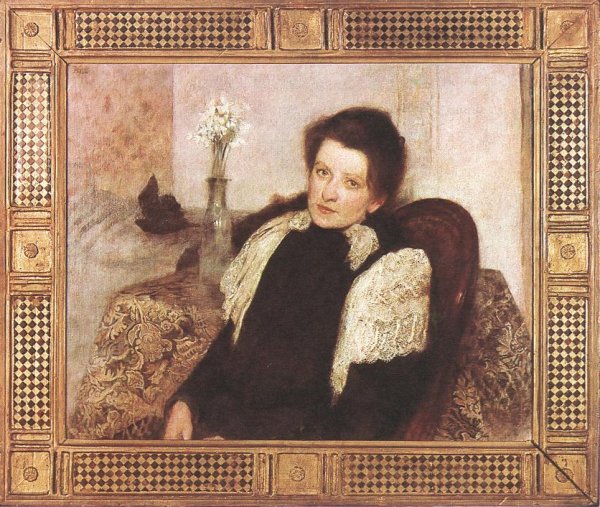 Portrait of the Artists Wife 1896