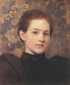 Portrait of Kriesch Laura 1894