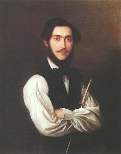 Portrait of Ferenc Friedrich 1837