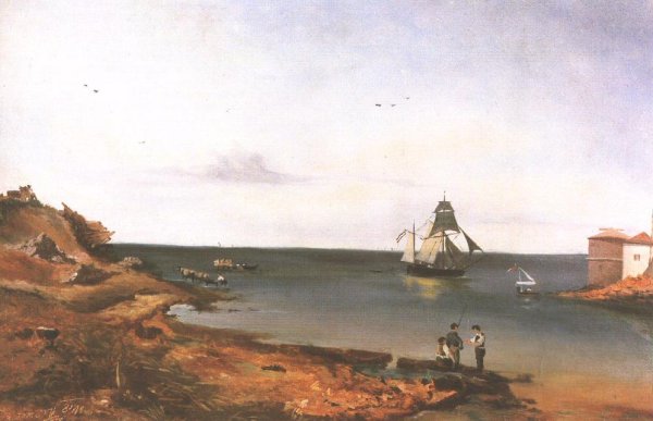 Landscape with Sea 1841