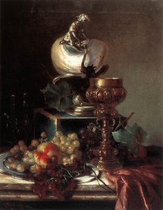 Fruit Still-life with Pot