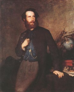 Portrait of Pal Rosty 1862