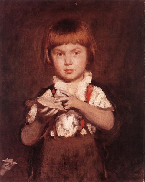 Boy with Bread and Butter c.1875