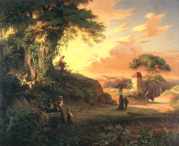 Romantic Scene 1851