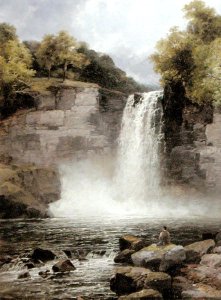 Waterfall on the Lesser Neath