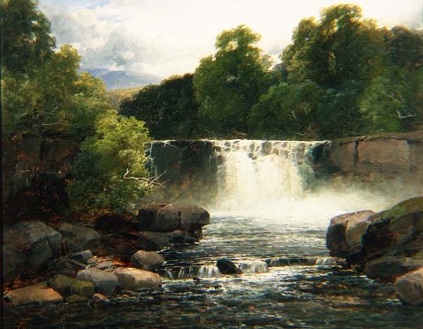 Waterfall on the Lesser Neath