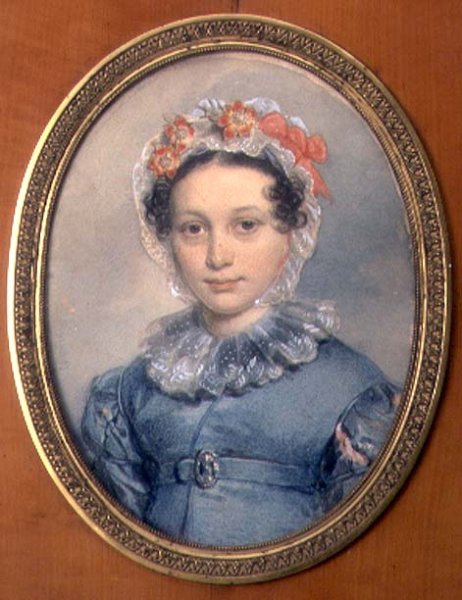 Portrait of Countess Sofia Stepanovna Shcherbatova 1798-1885, 1818